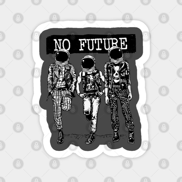 No Future Street Art Sticker by Fiondeso